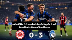 แฟร้งค์เฟิร์ต 0-3 อตาลันต้า