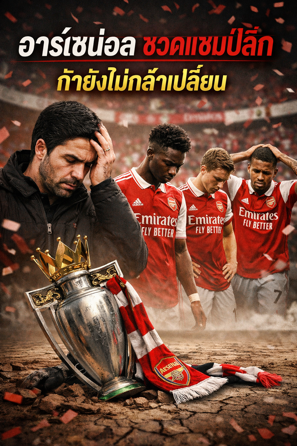 อาร์เซน่อล ชวดแชมป์ลีก